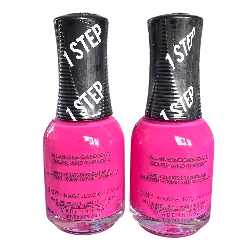 2Pack ORLY Breathable Nail Polish 1 Step Treatment + Color 20991 BERRY INTUITIVE - Picture 5 of 6